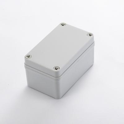 China 130*80*70Mmabs Power Junction Box Ip67 Screw Terminal Box Instrument Control Wiring Outdoor Plastic Waterproof Electrical Junction Box for sale