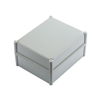 China Outdoor Plastic Waterproof Electrical Box High Cover Junction Box 340*280*180Mm Screw Junction Box Electric Power Sealed Box for sale