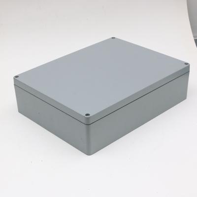 China Outdoor High Reputation Waterproof Aluminum Junction Box Industry Electric Power Die Casting Aluminum Enclosure for sale