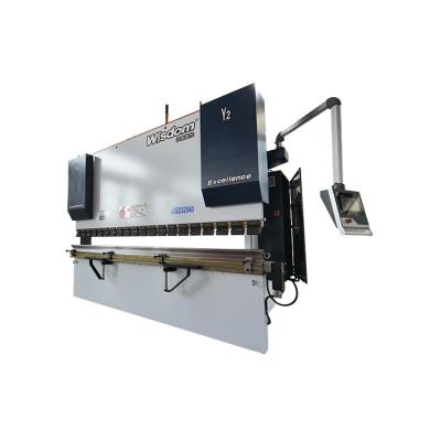 China Stainless Plate Bending Steel Sheet Bending Machine Metal Panel Bender Automatic Bending Press Brake for sale