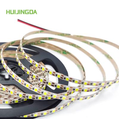 China Factory Wholesale 5MM FPC 5V 120LEDs/M 2835 LED flexible strip light for sign frames wardrobes for USB battery connection for sale