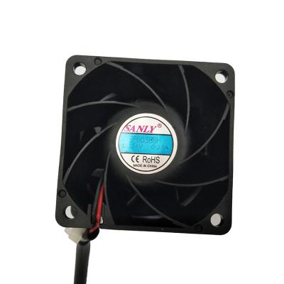 China Factory 12v 24v Micro Industrial Air Cooling DC Axial Fan OEM Sanly for sale