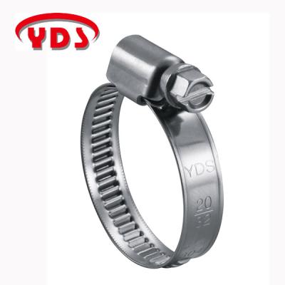 China Adjustable Round Connection Stainless Steel Metal Pipe Clamp for sale