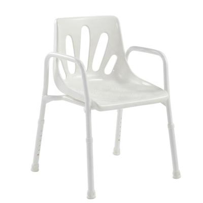 China Wholesale High Quality Aluminum Alloy Health Care Aluminum Alloy Bathroom Bath Shower Chair With Handles for sale