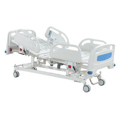 China ICu 5 patient functions Metal ABS electric homecare hospital bed for sale