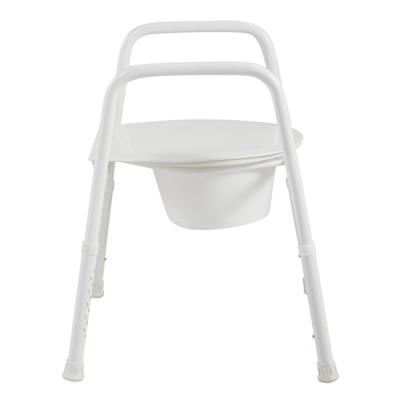 China Hospital Manual Home Care Chair Toilet Folding Commode Chair For Elderly for sale