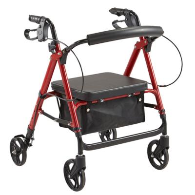 China Aluminum alloy adult orthopedic mobility aids elderly rollator walker for sale