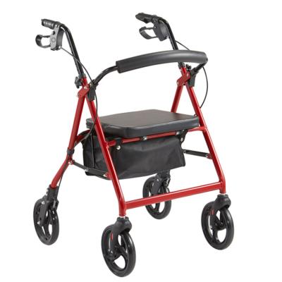 China Standard Size Aluminum Walker Disability Older Buying Adult Rollator 69*62*83-94cm for sale