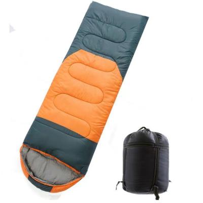 China Wholesale High Quality 170T Envelope Water Repellent Polyester Taffeta Adult Hybrid Type Sleeping Bag for sale