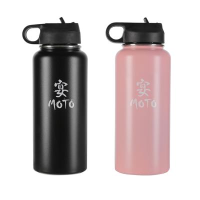 China Factory Sustainable Stainless Steel Water Bottle Chinese Eco Friendly Water Bottle Double Wall Vacuum Insulated for sale