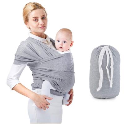 China Eco-friendly Breathable Lightweight Organic Baby Sling Wrap Cotton Baby Sling Wrap for Newborns, Child, Infant, Toddlers for sale