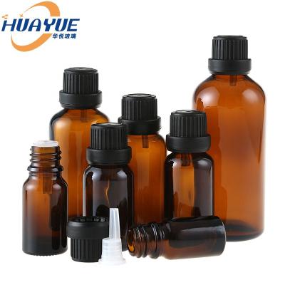 China Factory Direct 5ml 10ml 15ml 20ml 30ml 50ml 100ml Personal Care Sealed Essential Oil Bottle Brown Glass Bottle for sale