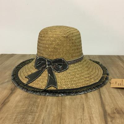 China Fashion Character Women's Straw Hat &Travel Straw Hat &Beach Anti-UV Straw Hat for sale