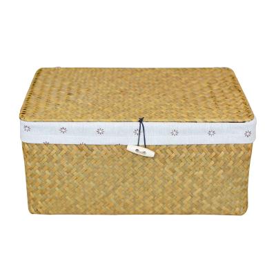 China Cheap price vegetable plankton woven basket clothing storage fcactory china viable for sale