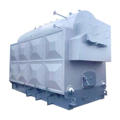 China Horizontal Fabric Waste / Wood Waste Steam Boiler 4 Ton 1.6 Solid Fuel Fired Mpa for sale