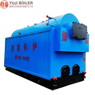 China DZH Series Horizontal Hand Fired Wood Pellet Biomass Steam Boiler for sale