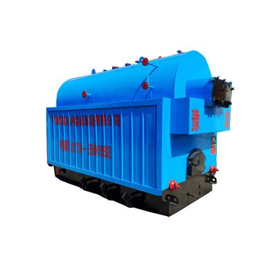 China DZH1~10T Steam Boiler Horizontal Wood Burning Steam Engine Made By Experienced Welder for sale