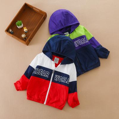 China 2022 Wholesale Custom QUICK DRY Toddler Boys Stylish Fashion Sport Clothing Kids Zip Up Jackets For Boys Fall Outdoor Jacket for sale