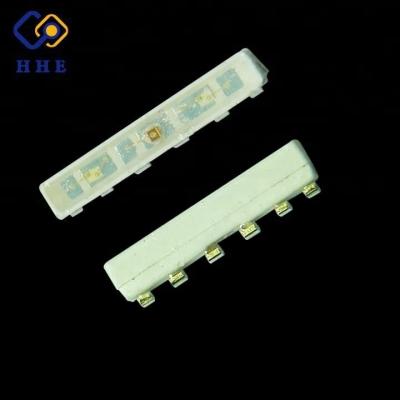 China High efficicy newcomer Shenzhen hanhua pin 400-1500mcd 6 4508 RGB 0.2W side view very small size smd led backlight for backlit for sale