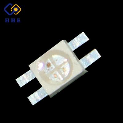 China AlGaInP new design high brightness 4pins 6028 rgb smd led for mechanical keyboard for sale