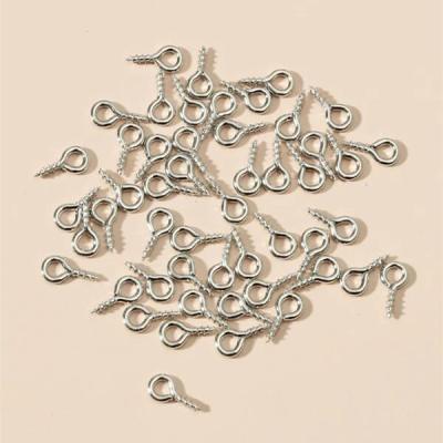 China Wholesale Cozy Feel Mini Eye Needle Hook Eye Wire Gold Silver Loop Small Jewelry Making DIY for sale