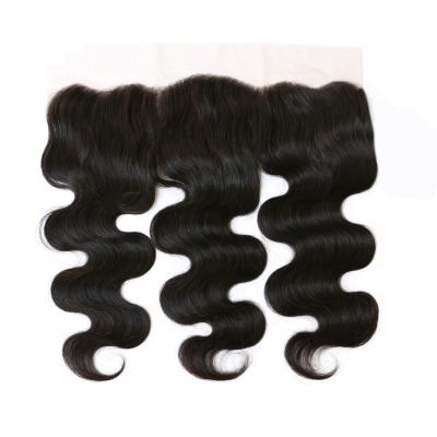 China Cheap Wholesale Price Brazilian Virgin Hair Headband 100% Lace Body Wave Plucked Lace Frontal 10 Piece 13*4 12 14 16 18 20 inch for sale