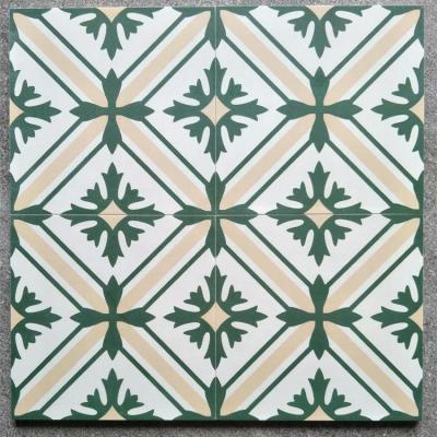 China Tile Art Flower Pattern Rustic Ceramic Tiles For Kitchen Bathroom And Wall 200x200 Floor Tile Backgrounp Tiles for sale