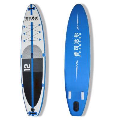 China New Design OEM Unisex Inflatable SUP Stand Up Board Longboard Surfing Surfboard for sale