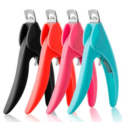 China Anti-splash Nail Clippers U Shaped Nail Clippers Diy Scissors Diy Scissor Clippers Manicure Knife French False Nail Manicure Tools for sale