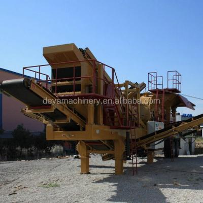 China Small Mobile Crusher Plant 30TPH Small Mobile Crusher Plant For Sale for sale