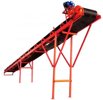 China Heat Resistant Belt Conveyor Machine For Quarry Stone Crusher Plant for sale