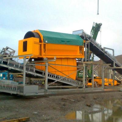 China Ore Trommel Rotary Screen for Sand Gravel Soil Clay Screening for sale