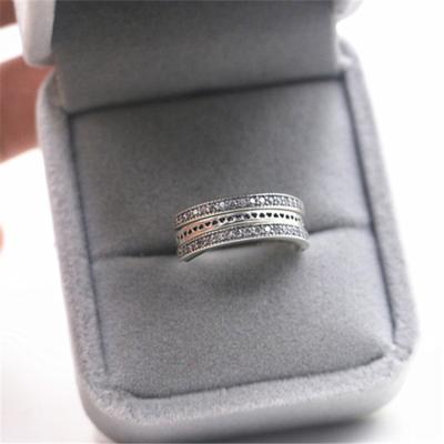 China CLASSIC Ring S925 Sterling Silver Flip Design Ring Fashion Personality Couple Ring for sale