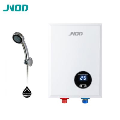 China JNOD 6.8kW Portable Electric Hot Water Heater Mini Instant Electric Water Heater Geyser for sale