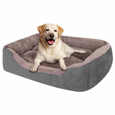 China Removable Cover Pet Products Dog Bed Sofa Small Medium Large Dogs Cats Winter Dog Bed for sale