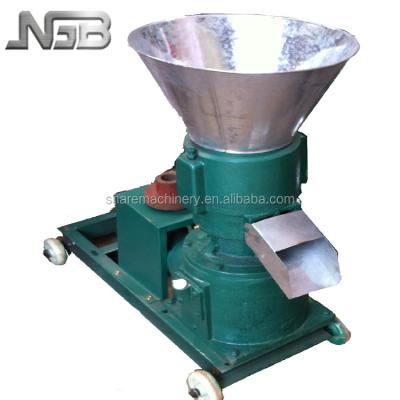 China Processing animal feed flat die animal feed pellet machine with vertical motor for sale for sale