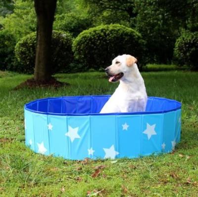 China High quality Blue & Pink Pet Swimming Pool Portable Pool Dogs Cats Bathing Tub Bathtub Wash Tub Foldable Pet Bath Pool for sale