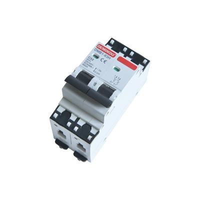 China Plastic Copper DMB1-63H C32 2P 63A 230/400V Air Miniature Circuit Breaker for sale