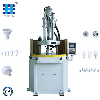 China ZHENHUA Plastic VERTICAL coated injection molding machine aluminum vertical molding machine for LED bulb lamp with CE certificate for sale