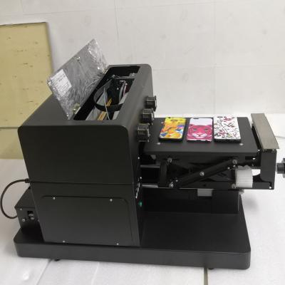 China Bill Printer Digital Flatbed Metal Plastic Glass Wood UV A4 Printer for sale