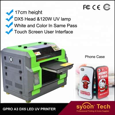 China Bill Printer 8 Color DTG Syoon A3 Printer With DX5 UV Head For Equipment For Small Business for sale