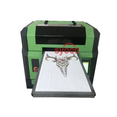 China Great garment gear! Automatic digital DTG T-shirt printer A3 sizes (330mm*550mm) dtg printers for sale for sale