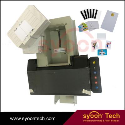 China Card Printer Automatic CR80 Blank Inkjet Printable PVC Card Printing Machine With 51pcs PVC Tray For Epson L800 Printer for sale