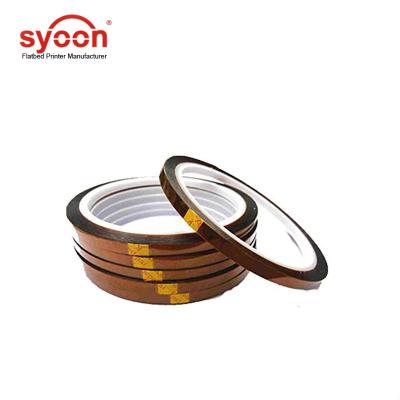 China 6mm/8mm/10mm/12mm/15mm/18mm/20mm/24mm/25mm/30mm/40mm/50mm/60mm/80mm/100mm Sublimation Heat Resistant High Temperature Polyimide Adhesive Tapes for sale