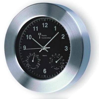 China Any Metal Home Wall Clock Place Decor Aluminum Electronic Wall Clock for sale