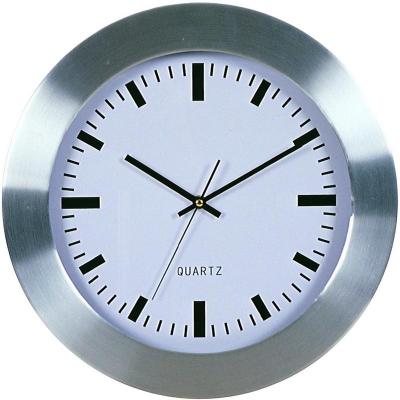 China Any Place Digital Analog Clocks WiFi Smart Controller Analog Clock Metal Wall Clock for sale