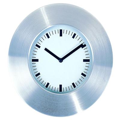 China Any Place Alumi creative digtal clock rustic silent aluminum electronic wall clock for sale