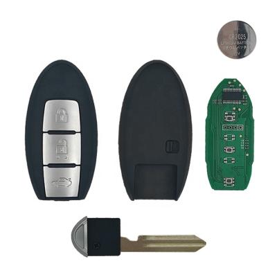 China ABS+Metal Remote Car Smart Auto Master Key For N Altima issan Maxima Teana 2016 3B 433mhz for sale