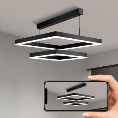 China Contemporary Decorative Hanging Modern Office Kitchen Dining Room Led Pendant Light for sale