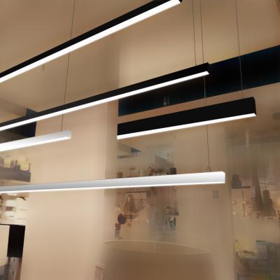 China Industrial Led Linear Light Modern LED Desk Pendant Lighting Desk Led Linear High Bay Light for sale